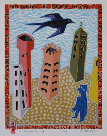 A Monumental Life
23" x 20" framed
$495 A Monumental Life
23" x 20" framed
$495
